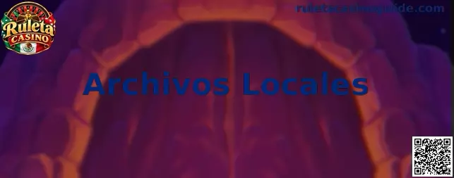 Ilustración sobre la administración de archivos locales en una aplicación móvil relacionada con Ruleta Casino