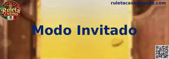 Simulación interactiva de Ruleta Casino en Modo Invitado