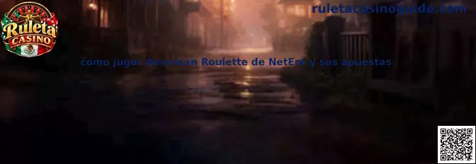 Imagen explicativa de American Roulette de NetEnt y sus opciones de apuestas