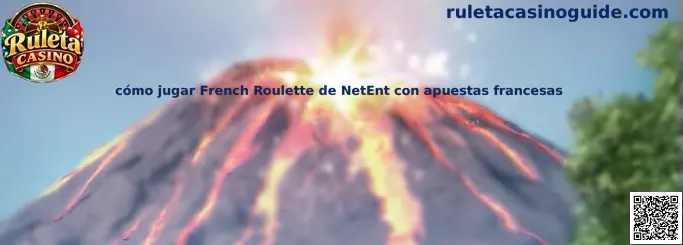 Referencia visual para aprender cómo jugar French Roulette de NetEnt con apuestas francesas