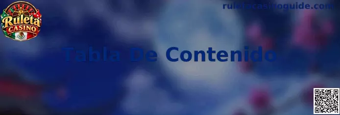 Herramienta de navegación estructurada de Ruleta Casino y Tabla De Contenido